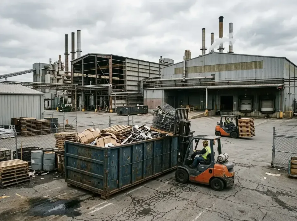 industrial-factory-scrap-conta-003 — frequently asked questions, Cheap Roll-off Dumpster Rentals in Kewaunee, WI